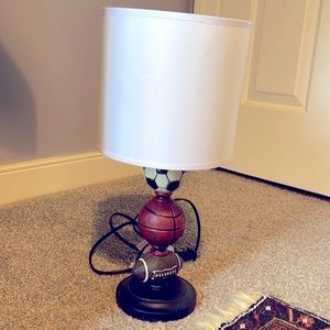 Sports lamp for kids room.